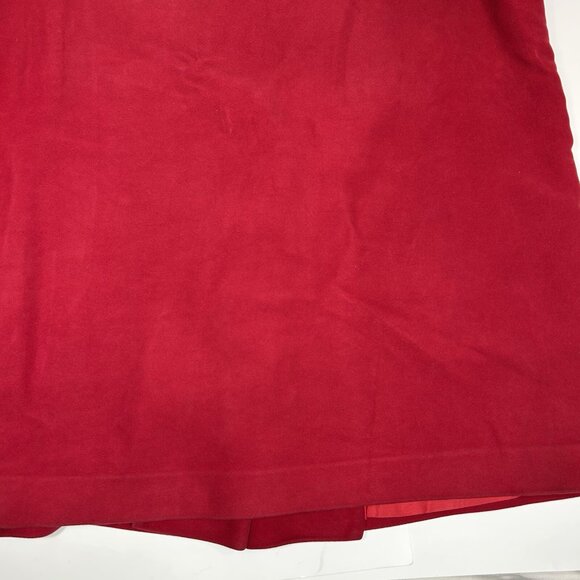 Vtg BETTY ROSE MONTORO SUEDE By EARL GLO Women Coat Pockets Red XL ?! Flaw Read - Picture 15 of 15